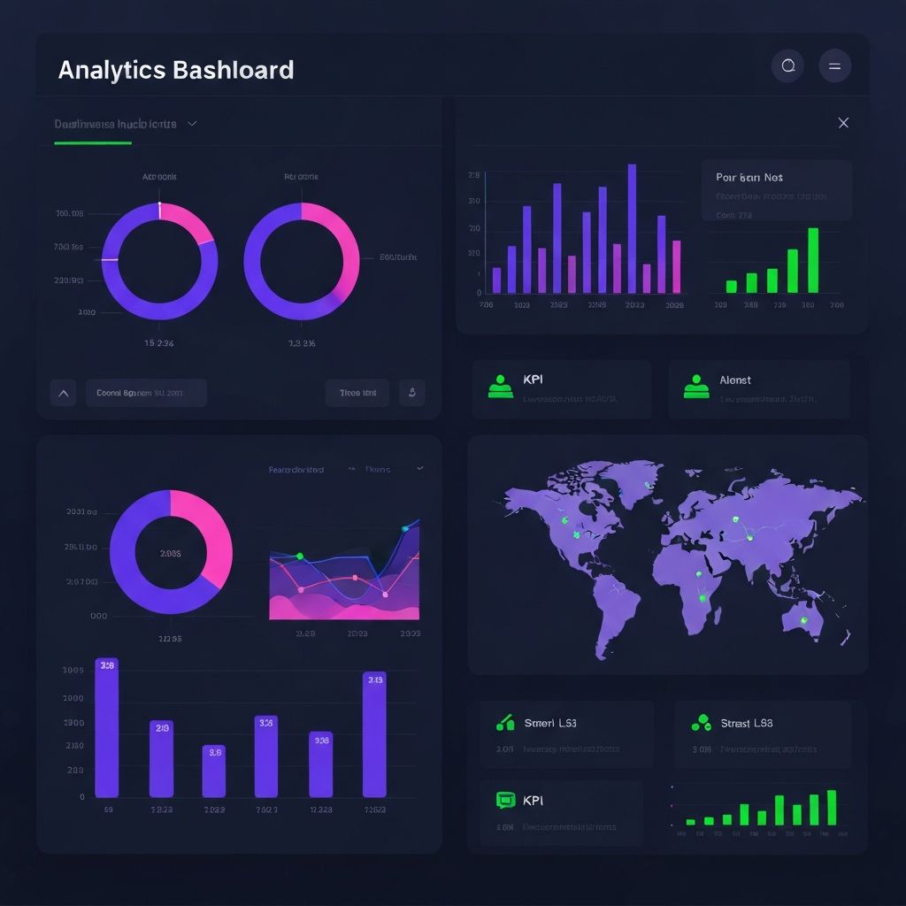 Pré-visualização do projeto Dashboard Analítico